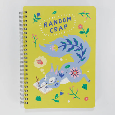 Random Crap 6x8 Spiral Notebook