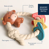 Ritzy Rattle Silicone Teether