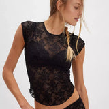 Ready To Go Lace Tee