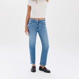 Rebel Mid Rise Slim Straight