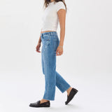 Rebel Mid Rise Slim Straight