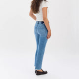 Rebel Mid Rise Slim Straight