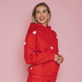 All Over Heart Classic Hoodie