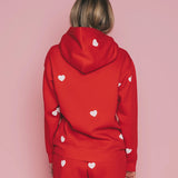 All Over Heart Classic Hoodie
