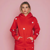 All Over Heart Classic Hoodie