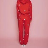 All Over Heart Oversized Jogger