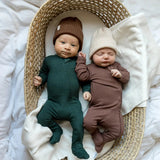 Ribbed Bamboo Footed Sleeper