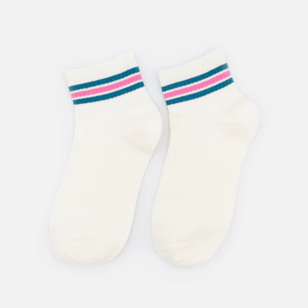 Ribbed Ankle Socks