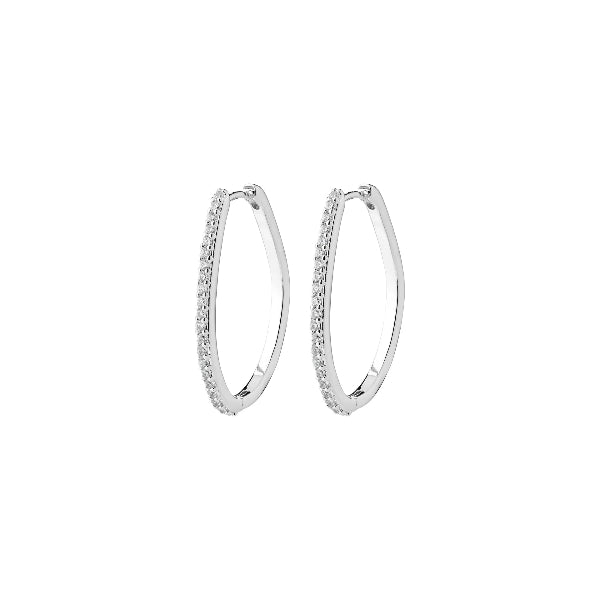 Root Hoop Earrings