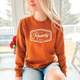 Let's Get Rowdy Cozy Crew Neck