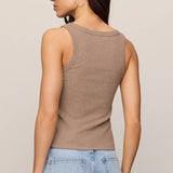 Rowe Ribbed Scoop Tank