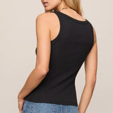 Rowe Ribbed Scoop Tank