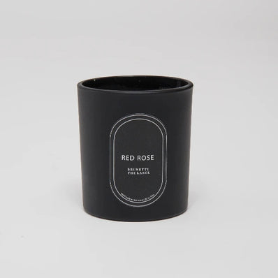 Red Rose Candle