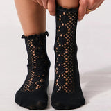 Rubies Crochet Socks