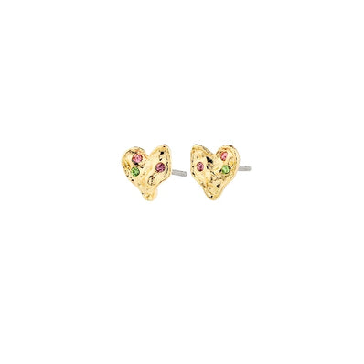 Ryan Heart Earrings