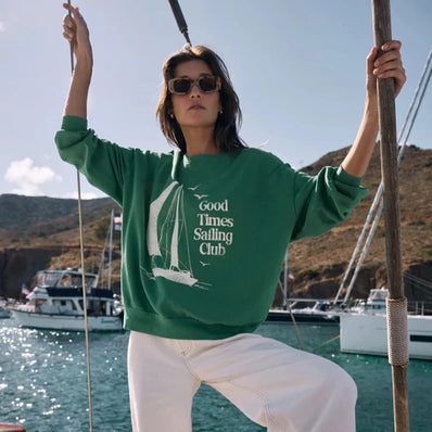 Sail Away Sunday Sweatshirt