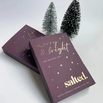 The Holiday Mix - 6 Piece Salted Caramel Box