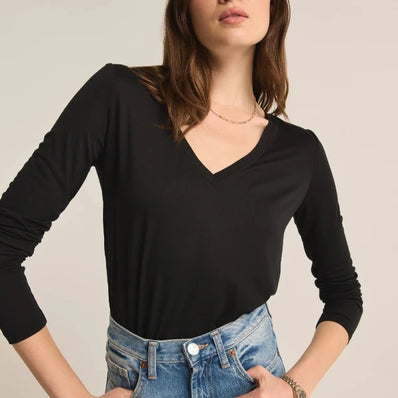Sammie V-Neck Long Sleeve