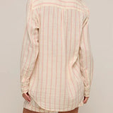 Saturday Stripe Gauze Shirt