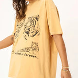 Save The Tigers Oversized Tee