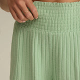 Dawn Smocked Rib Short