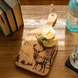 Hanging Oak Paddle - Scenic Stag