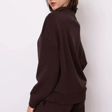 Seanni Soft Knit 1/2 Zip Pullover