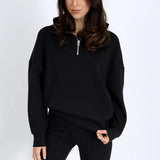 Seanni Soft Knit 1/2 Zip Pullover