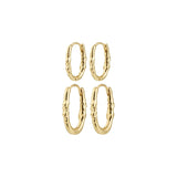 Sense 2-in-1 Hoop Earrings