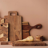 Acacia Rustic Edge Serving Paddle