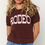 Short Sleeve Shrunken Rodeo Sweatshirt