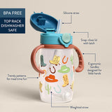 Itzy Sips Straw Cup w Snap-Close Lid