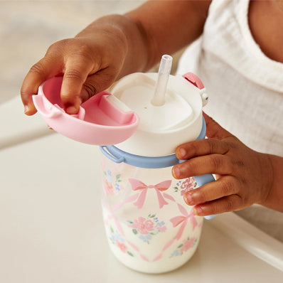 Itzy Sips Straw Cup w Snap-Close Lid