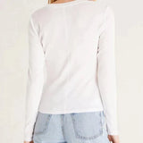 Sirena Rib Long Sleeve Tee