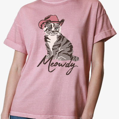 Meowdy Boyfriend Tee