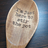 Engraved Wooden Spoon