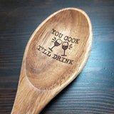Engraved Wooden Spoon