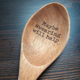 Engraved Wooden Spoon