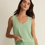 Sloane V-Neck Rib Tank