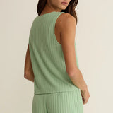 Sloane V-Neck Rib Tank