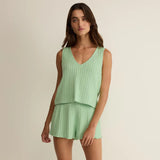 Dawn Smocked Rib Short