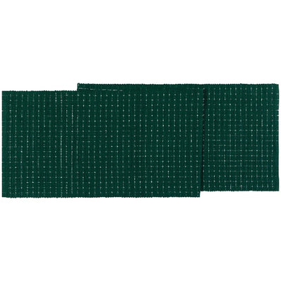 Spruce Silver Cotton Rib Rubber