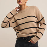 Boyfriend Striped Sweater