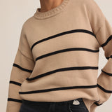 Boyfriend Striped Sweater
