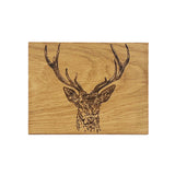 Oak Bar Board - Stag Prince