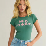 Stay Golden Cheeky Tee