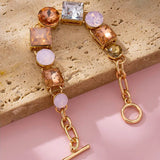Pastel Multi Crystal Bracelet