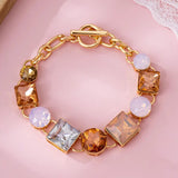 Pastel Multi Crystal Bracelet