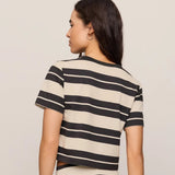 Stellan Striped Jersey Tee