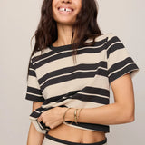 Stellan Striped Jersey Tee